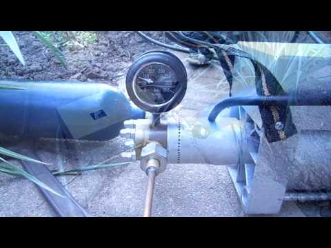 Oxygen booster pump demonstration