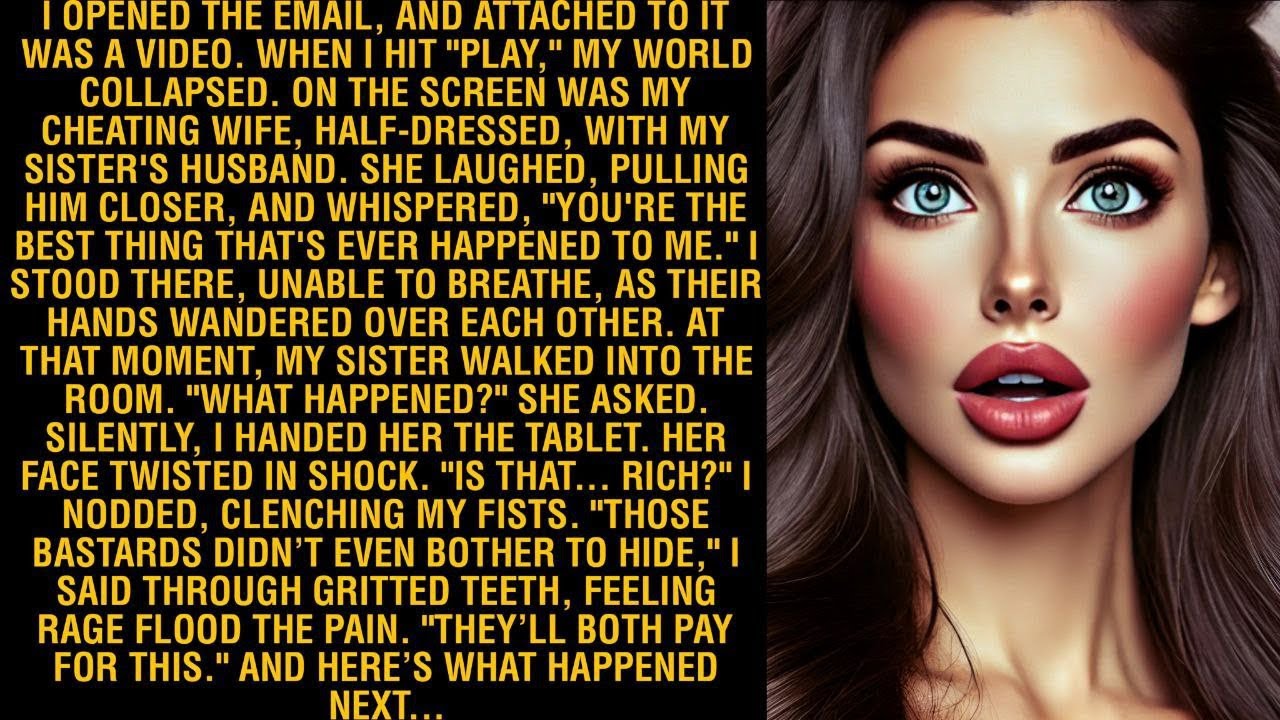 I OPENED THE EMAIL, AND ATTACHED TO IT WAS A VIDEO. WHEN I HIT "PLAY," MY WORLD COLLAPSED....