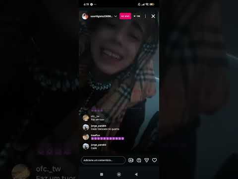 live nova lilgiela33 - mostrando prévia (pedaço da live)