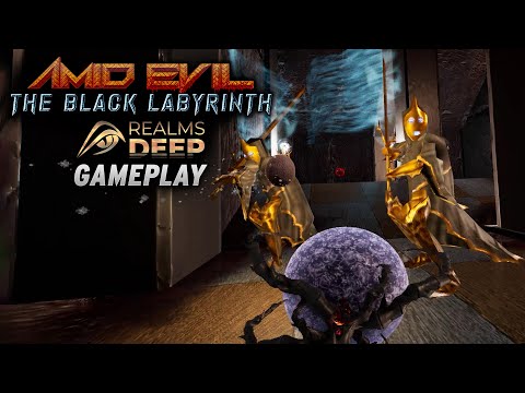 AMID EVIL: The Black Labyrinth Gameplay (Realms Deep Cut)