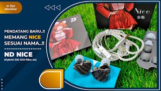 Review ND NICE Hybrid Dual Driver | IEM yang Beneran Nice Kayak Namanya!! | Vindtech Review