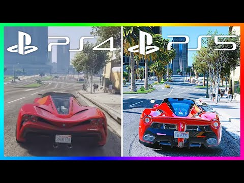GTA 5 EXPANDED AND ENHANCED UPGRADE | PS5 CAR MEET