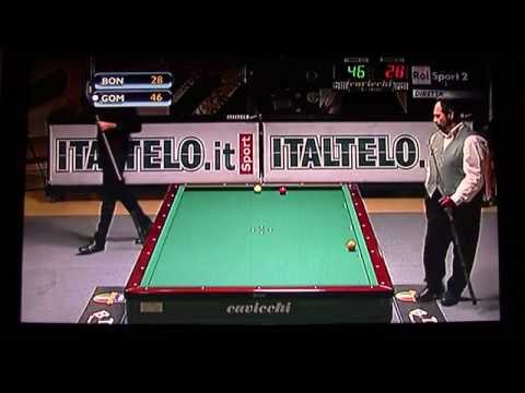 GOMEZ C. vs BONEZZI - Terza Prova Biliardo BTP 2014 BAGNOLO S.V.