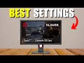 benq xl2411k best settings