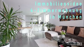 Immobilienvideo für eine 4-Zimmerwohnung in München