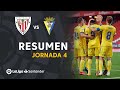 Resumen de Athletic Club vs Cádiz CF (0-1)