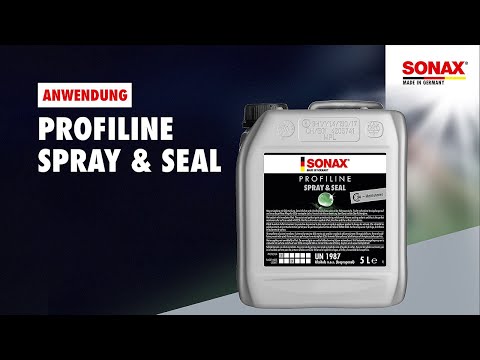 Профессиональное водоотталкивающее защитное покрытие для кузова 5 л SONAX PROFILINE Spray + Seal (243500)