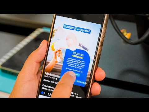 Portal de Integridad pública de la Sunedu, video de YouTube