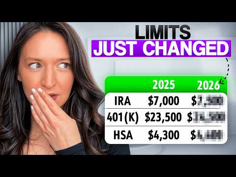 New 2026 Retirement Limits: How Much YOU Can Really Save This Year (IRAs, 401(k)s, HSAs & More)