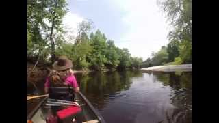 preview picture of video 'Test Video Canoeing with my Wife'