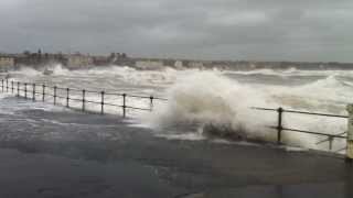 preview picture of video 'Ardrossan - Storm 3rd January 2014'