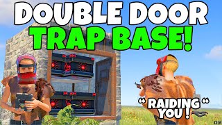 RUST | THE DOUBLE DOOR TRAP BASE that