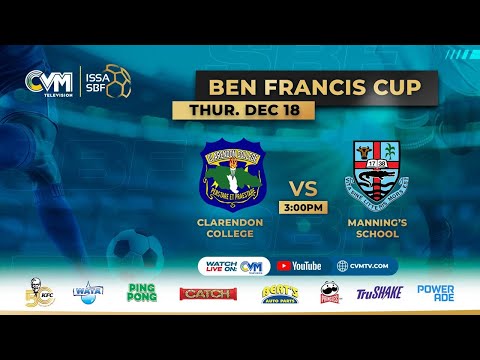 Clarendon College VS  Manning’s School | Ben Francis Cup Semi-final| #ISSAFootball 2025