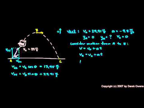 Physics 3 5 3b   Example   A Piano is Thrown into the Air
