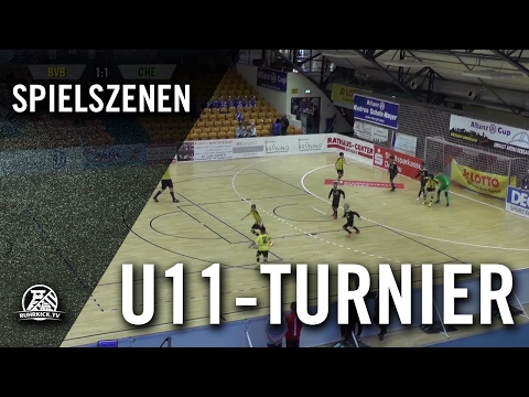 Borussia Dortmund - FC Chelsea (U11 E-Junioren, Zwischenrunde, Allianz Cup 2017) - Spielszenen