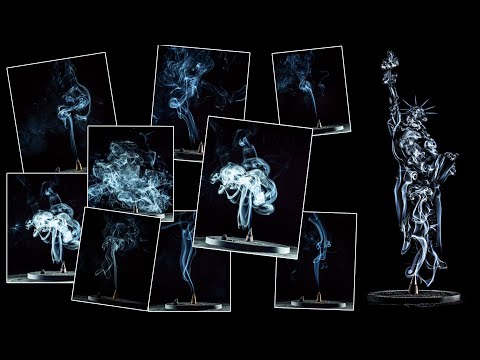 Photographing & Sculpting ... with SMOKE?!?
