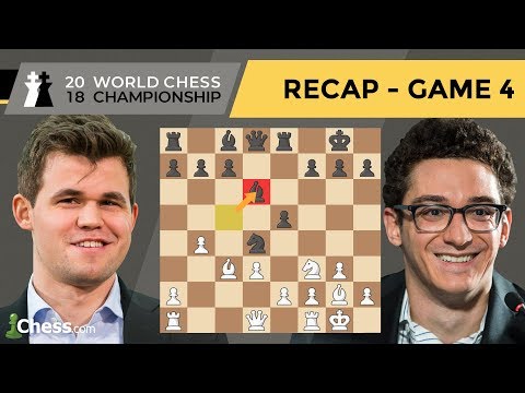 Carlsen vs Caruana (Game 4 Analysis) | World Chess Championship 2018