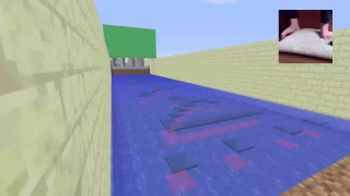 [PS4 Minecraft] 自作1000mアスレで友人にハンデやっても勝てる説！　＜実況・雑談＞
