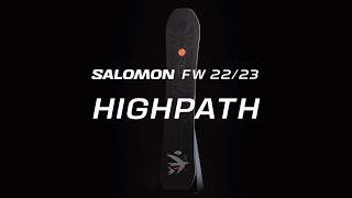 Salomon Highpath Snowboard 2023 | evo Salomon Highpath Snowboard 2023 | evo
