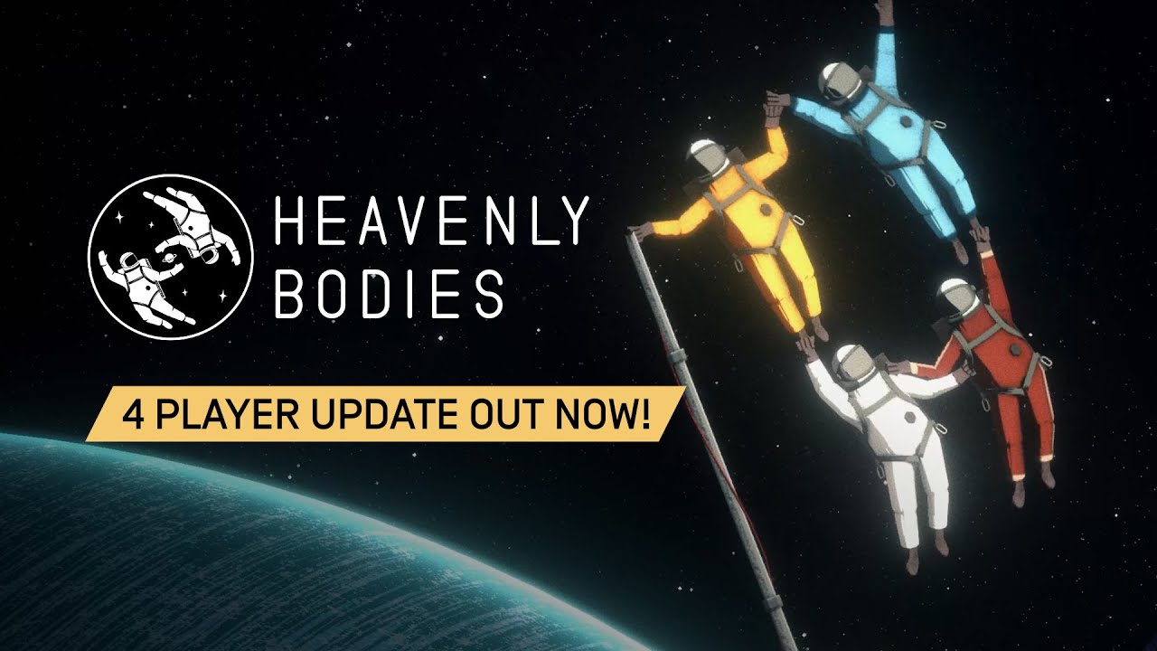 Heavenly Bodies – 4-player update trailer teaser