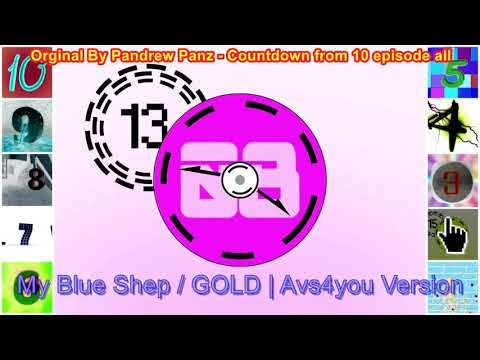 Countdown Numbers from 10 (episode all) inverse