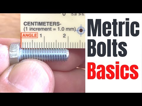 Nuts & Bolts - How Metric Bolts are Measured