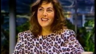 Laura Branigan - &quot;Satisfaction&quot; LIVE [cc]  &amp; interview. The Tonight Show  1985 (Part 2 of 2)