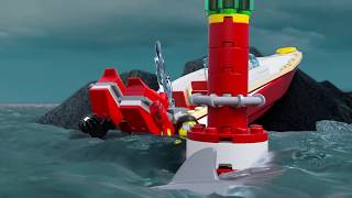 LEGO City Штаб береговой охраны (60167) - відео 3