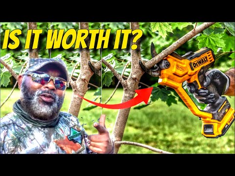DEWALT 20V MAX 1-1/2 in. Cordless Pruner | Change how you garden and work?