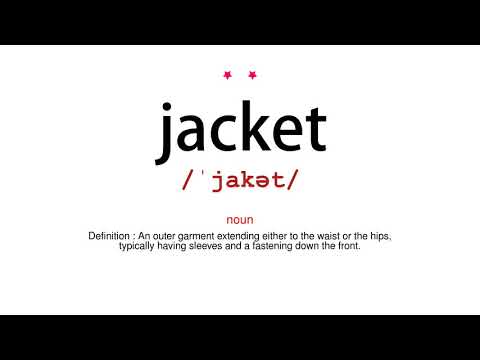 How to pronounce jacket - Vocab Today