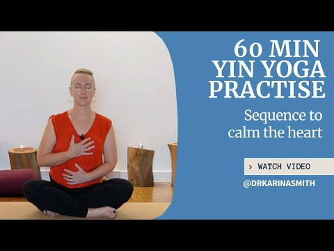 Yin Yoga zur Beruhigung des Herzens