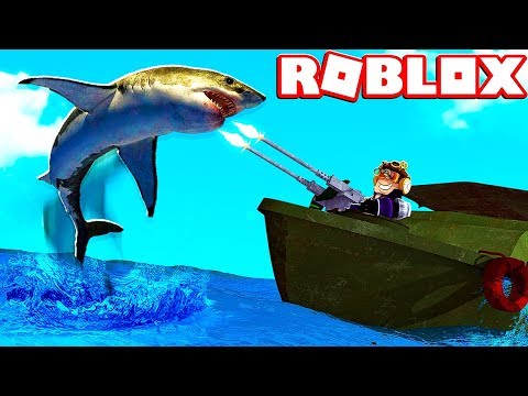 LO SQUALO MANGIA I MIEI AMICI SU ROBLOX!!!