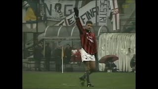 【ロベルト・バッジョ】ＡＣミラン時代　プレイ集　挑戦者    Roberto Baggio AC MILAN  Skills&Goals