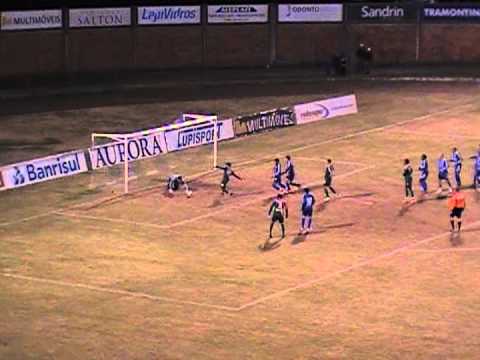 Esportivo 1x2 União Frederiquense - Gols