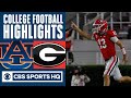 #7 Auburn vs #4 Georgia Highlights: Bennett and the bulldogs romp past Auburn | CBS Sports HQ