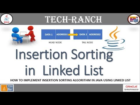 How To Implement Insertion Sorting Using Linked List Algorithm Implementation Techranch