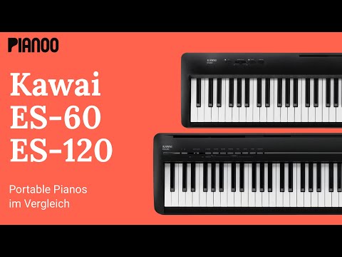 Kawai ES-60 vs ES-120 - Portable pianos in test