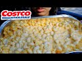 ASMR EATING CAR MUKBANG SUPER CHEESY MAC N CHEESE COSTCO REAL SOUND WHISPERING TWILIGHT SHOW