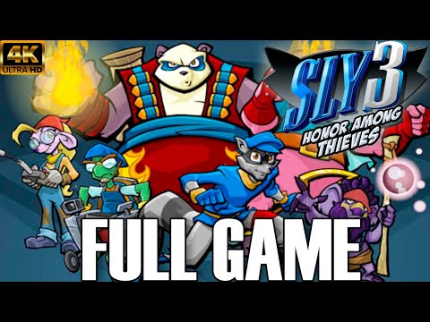 Sly 3 Honor Among Thieves – Full Game – No Commentary – Longplay – 4k[PS3 – Playthrough]