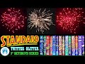 Standard Fireworks Twitter Glitter 3 Inch Skyshot Series Testing AlapparaKelapparom007