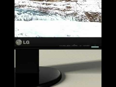 3D Model LCD LG Flatron Review