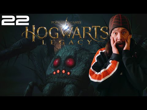 SPIDERS, MORE SPIDERS, ALL THE SPIDERS!!! | BLIND Playthrough | Hogwarts Legacy Episode 22