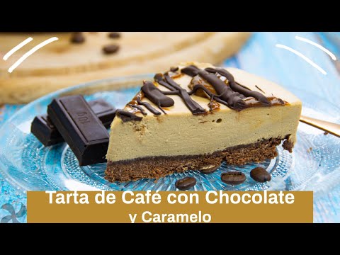 Tarta de Café 🎂 con Chocolate y Caramelo