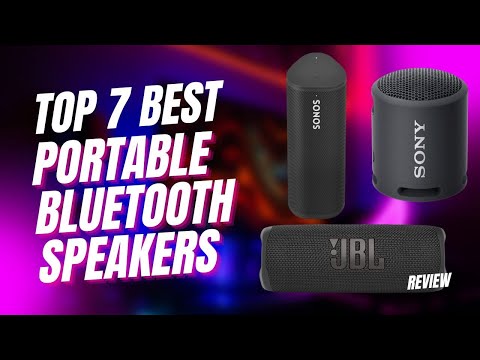 Top 7 Best Portable Bluetooth Speakers [2023] for Music Lovers