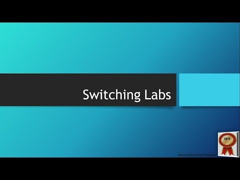CCNA switching labs in packet tracer