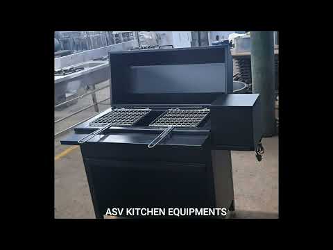 Charcoal Barbeque Grill With Lid