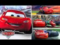 Lightning McQueen S Most Competitive Moments Pixar Cars Disneyjr