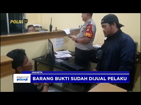 POLRES METRO JAKPUS AMANKAN PELAKU COPET YANG BERAKSI DI TRANSJAKARTA DAN KRL