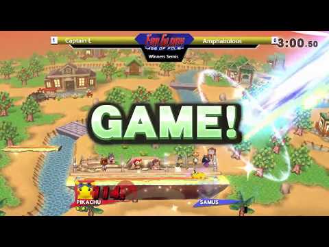 Age of Folie  - Captain L vs Amphabulous | Smash 4 Winners Semi Finals