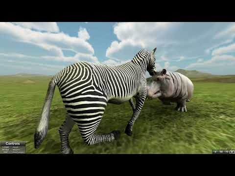 ZEBRA VS EVERY UNIT | BEAST BATTLE SIMULATOR.